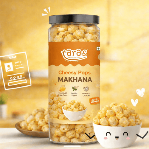 Cheesy pops - Roasted Makhana - Taras Foods